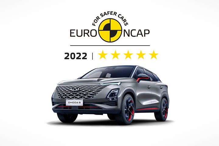 OMODA 5 osvaja najvišu Euro NCAP ocjenu